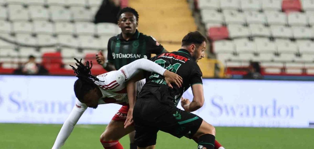 Trendyol Süper Lig: Antalyaspor: 0 – Konyaspor: 2 (Maç Sonucu)