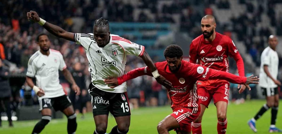 Trendyol Süper Lig: Beşiktaş: 4 – Antalyaspor: 2 (Maç Sonucu)