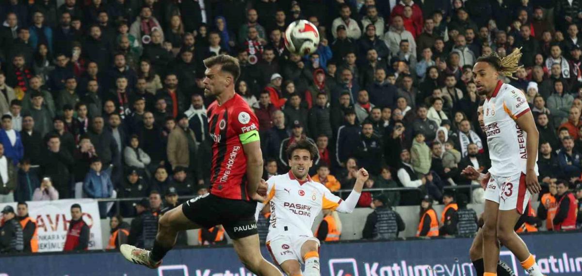 Trendyol Süper Lig: Gençlerbirliği: 1 – Galatasaray: 2 (Maç Sonucu)