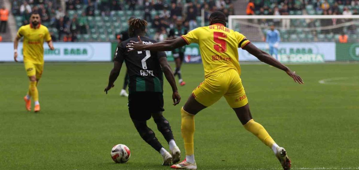 Trendyol Süper Lig: Kocaelispor: 0 – Göztepe: 1 (İlk Yarı)