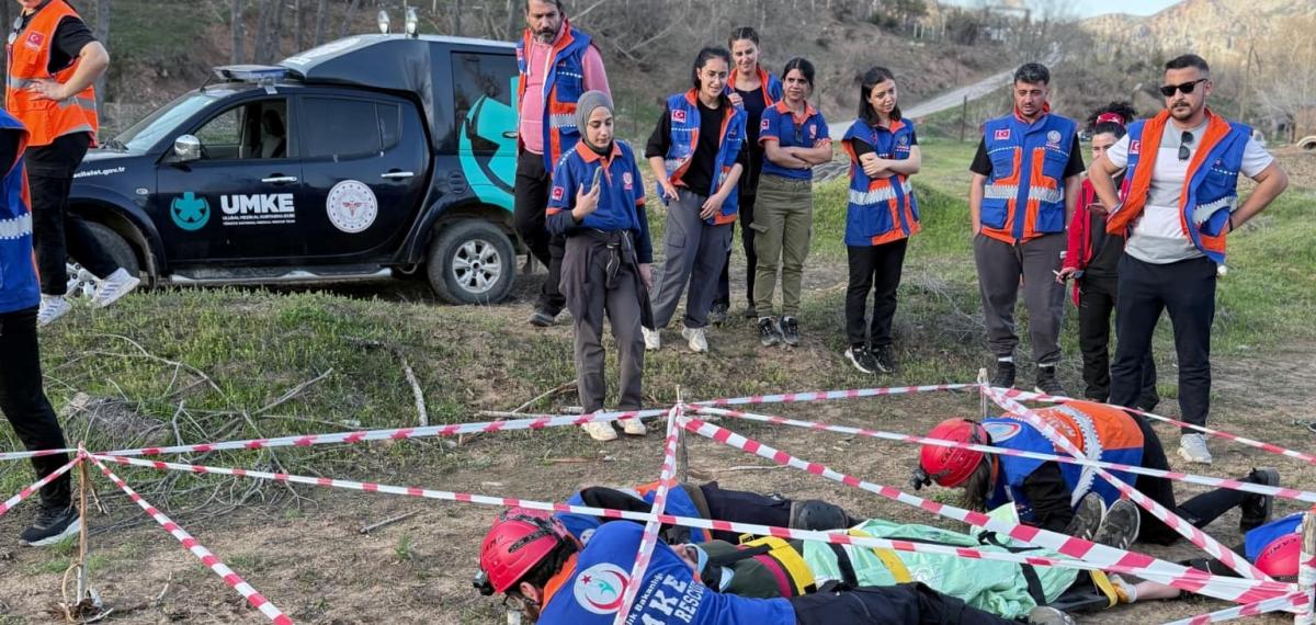 Tunceli’de 21 Sağlık Personeli Umke Eğitimini Tamamladı