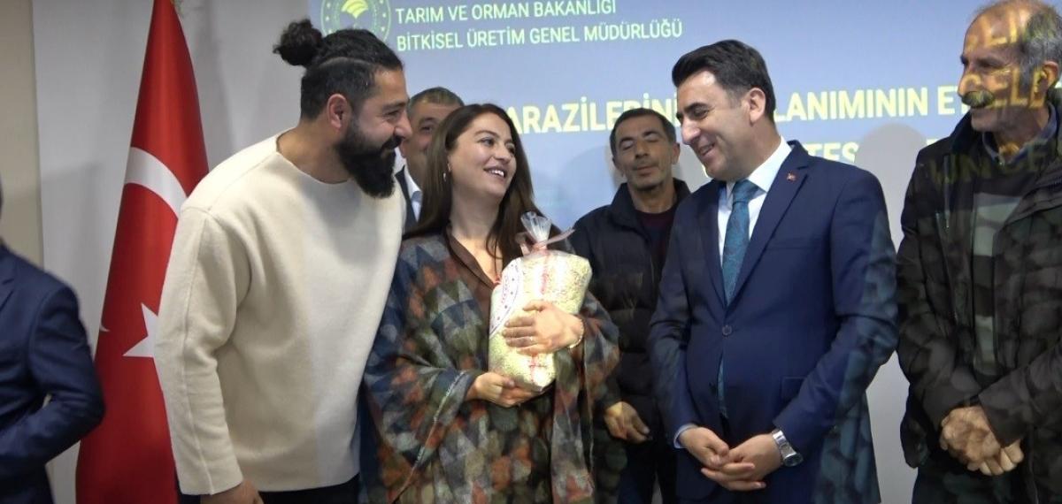 Tunceli’de Çiftçilere Tohum ve Fide Desteği