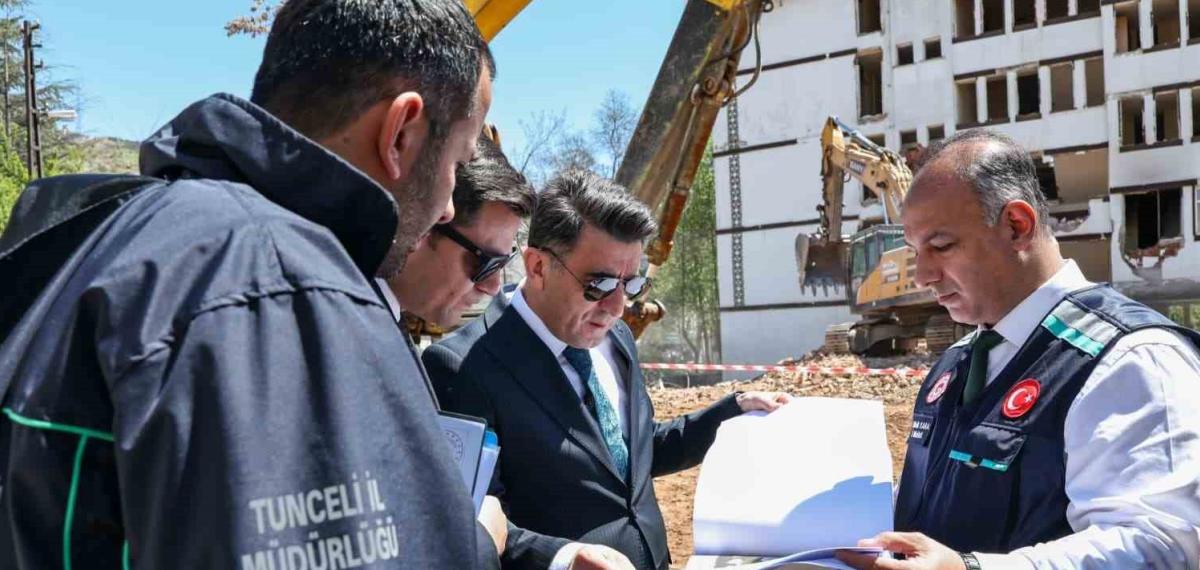 Tunceli’de Dev Kentsel Dönüşüm Projesi Resmen Başladı