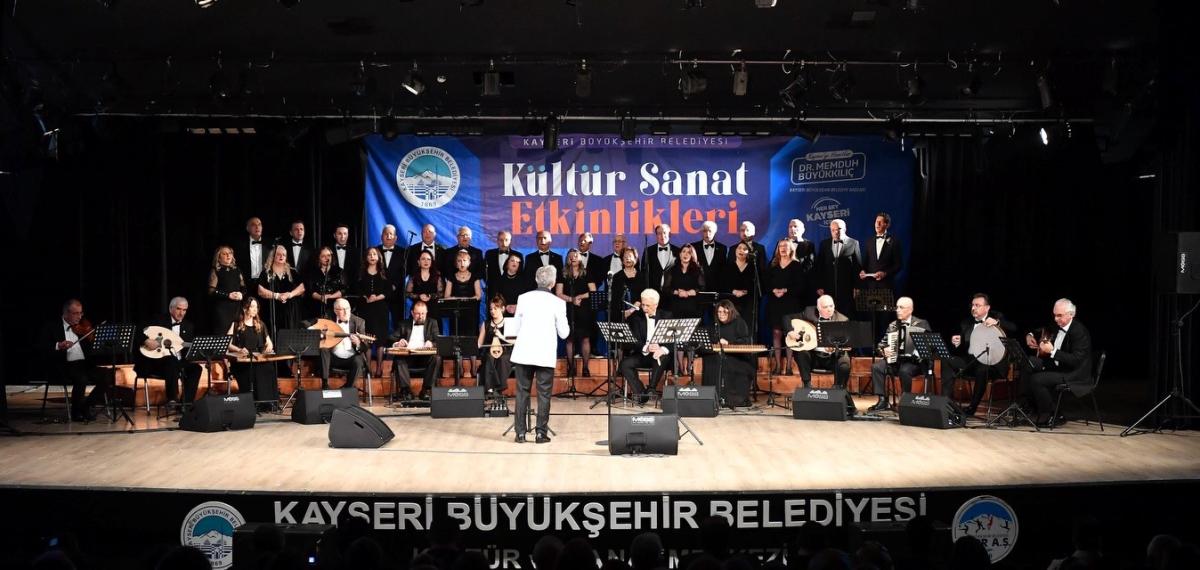 Türk Sanat Müziği Konseri Kayserililerden Büyük İlgi Gördü