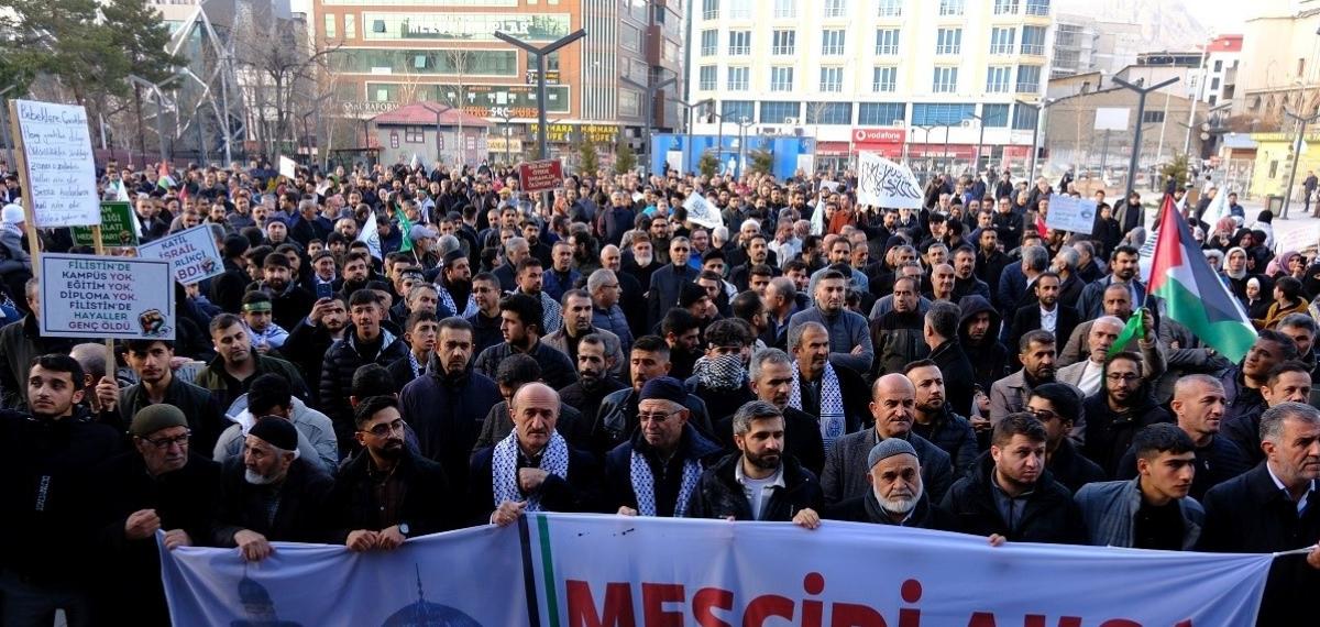 Van’daki STK’lardan İsrail’e Karşı Ortak Tepki