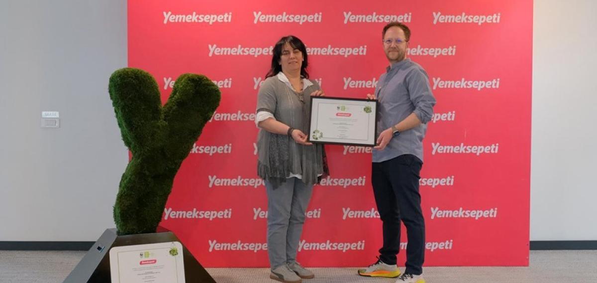 Yemeksepeti, Yeşil Ofis Diplomasını Üçüncü Kez Yeniledi