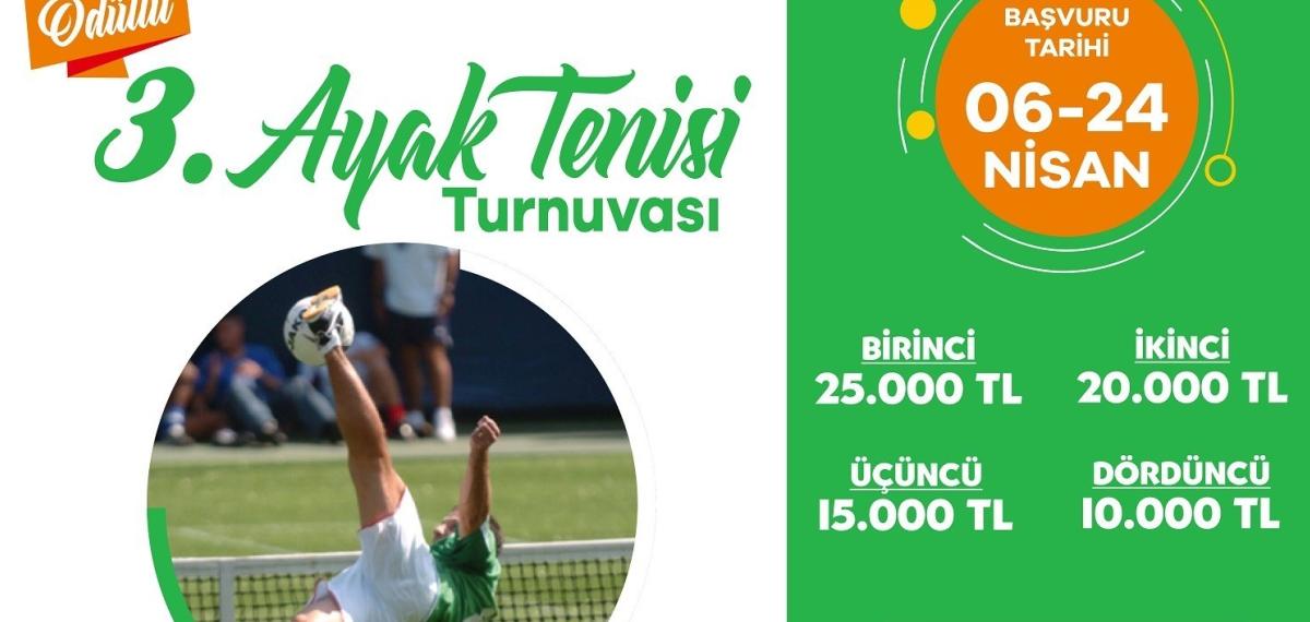 Yeşilyurt Belediyesi, 3. Ayak Tenisi Turnuvası Düzenliyor
