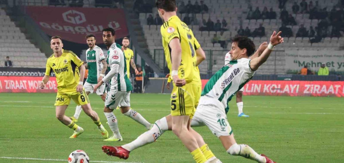 Ziraat Türkiye Kupası: Konyaspor: 0 – Fenerbahçe: 0 (İlk Yarı)
