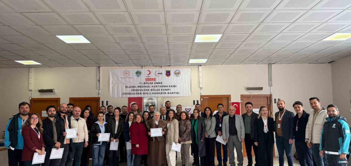 Zonguldak’ta Yeni Umke Gönüllüleri Yetiştirildi