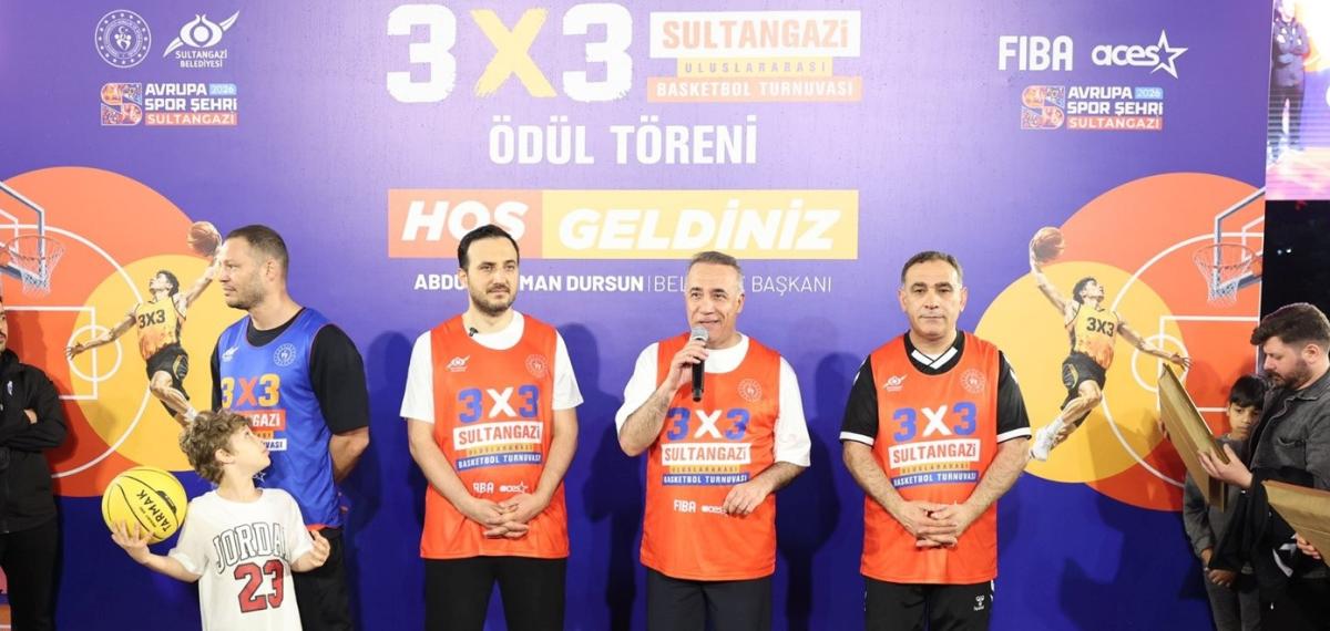 ‘3×3 Uluslararası Basketbol Turnuvası’ Nefes Kesti