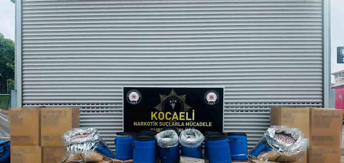 40 Milyon Haplık Uyuşturucu Üretimi Son Anda Engellendi