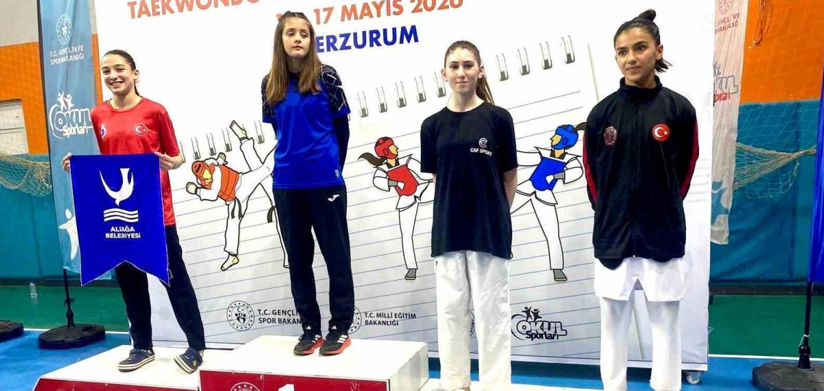 Agm Spor Kulübü’nden Taekwondoda Türkiye Derecesi