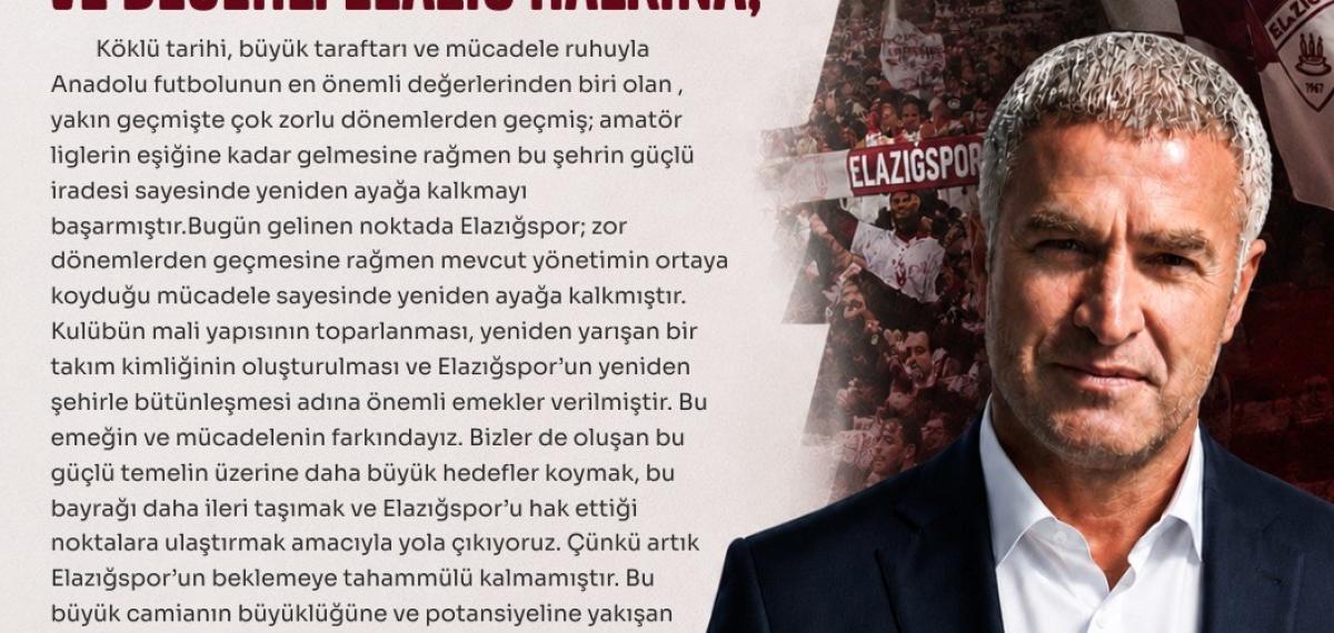 Ahmet Toprak, Elazığspor Başkanlığına Adaylığını Açıkladı