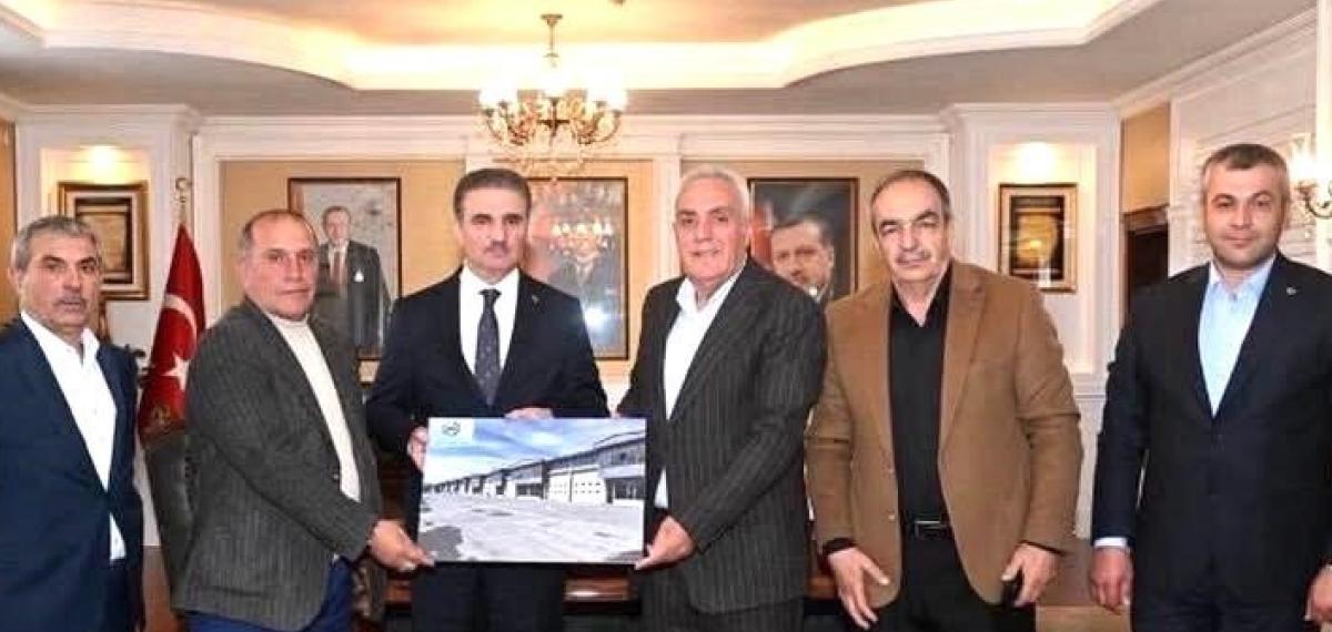 Akdağ Sanayi Yapı Kooperatifi’nden Vali Aydın Baruş’a Ziyaret