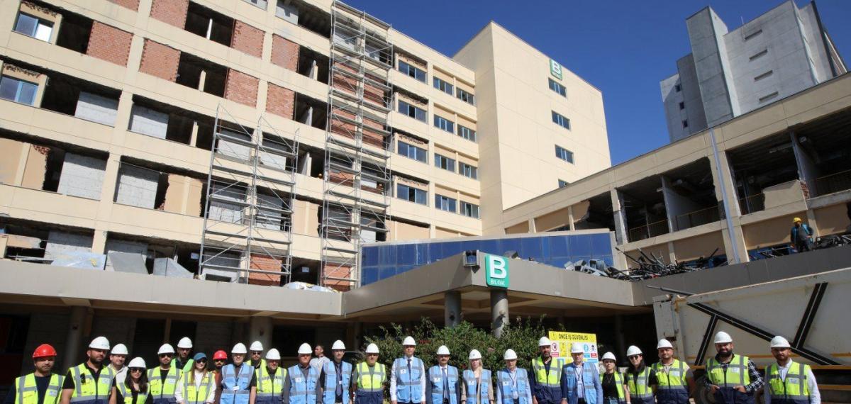 Akdeniz Üniversitesi Hastanesi Yeni İnşaatı Yüzde 30 Tamamlandı