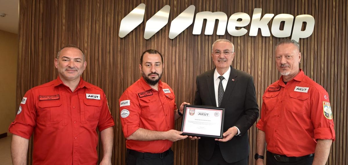 Akut’tan Mekap’a Teşekkür Ziyareti