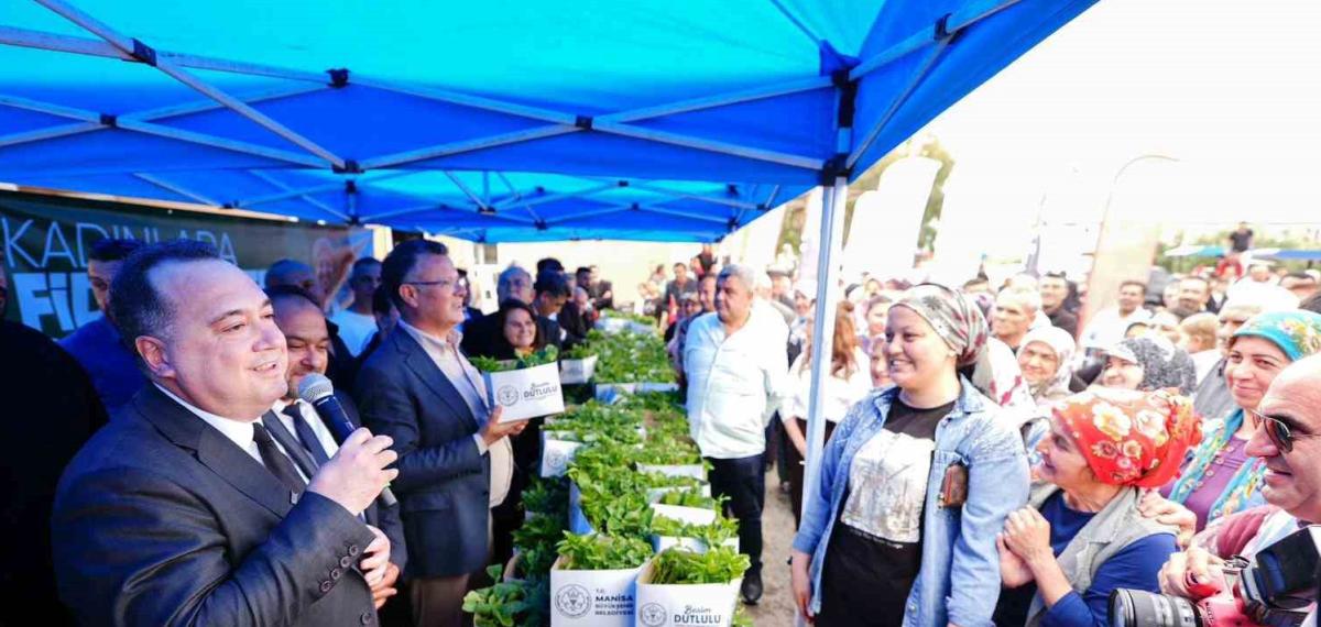 Alaşehir’de 10 Bin Üreticiye 300 Bin Yerli Fide Desteği