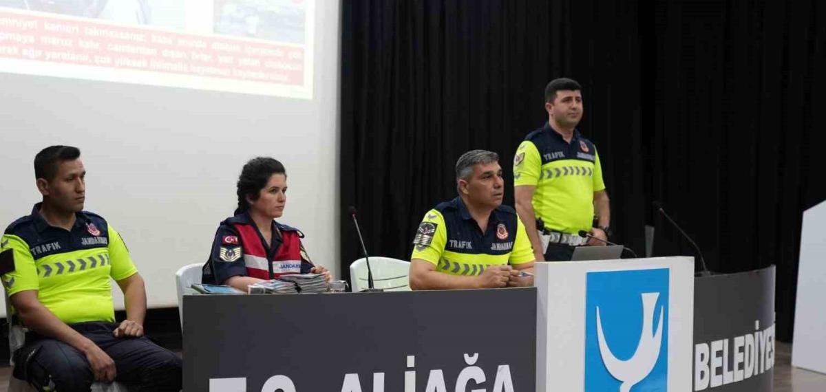 Aliağa’da Güvenli Sürüş ve Şiddetle Mücadele Semineri