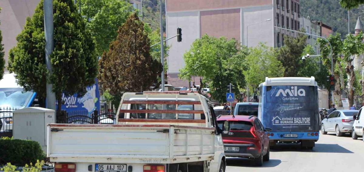 Amasya’da Taşıt Sayısı 166 Bini Geçti