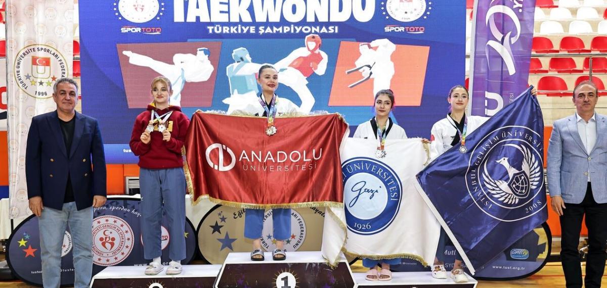 Anadolu Üniversitesi Teakwondo Branşında Türkiye Şampiyonu Oldu
