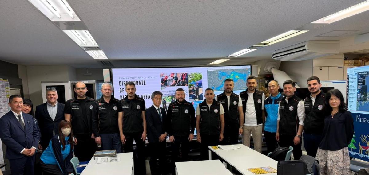 Arnavutköy’den Depreme Karşı Japonya ile Teknik İş Birliği