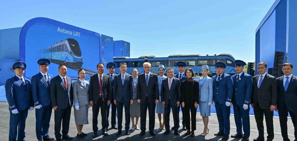 Astana’da Hafif Raylı Sistem Hizmete Açıldı