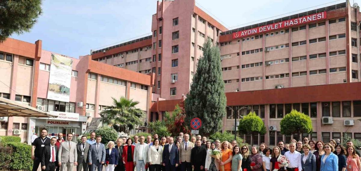 Aydın Devlet Hastanesi’ne Veda Programı Düzenlendi