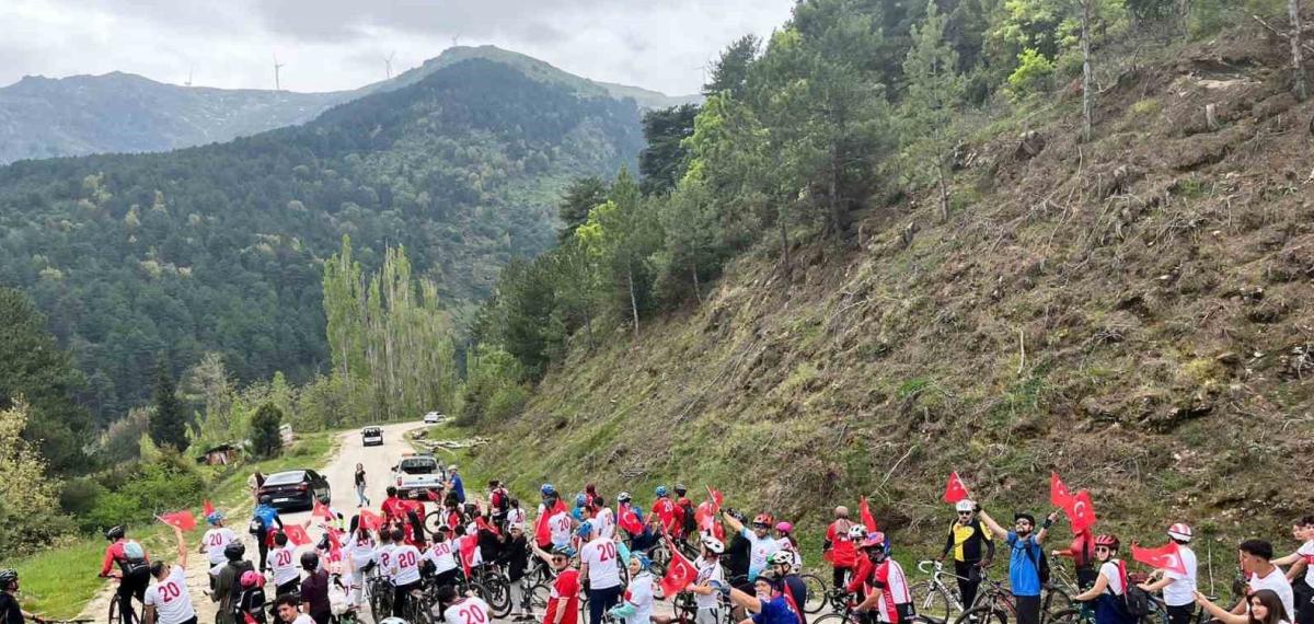 Babadağ’da 19 Mayıs Coşkusu Pedallarla Yaşandı