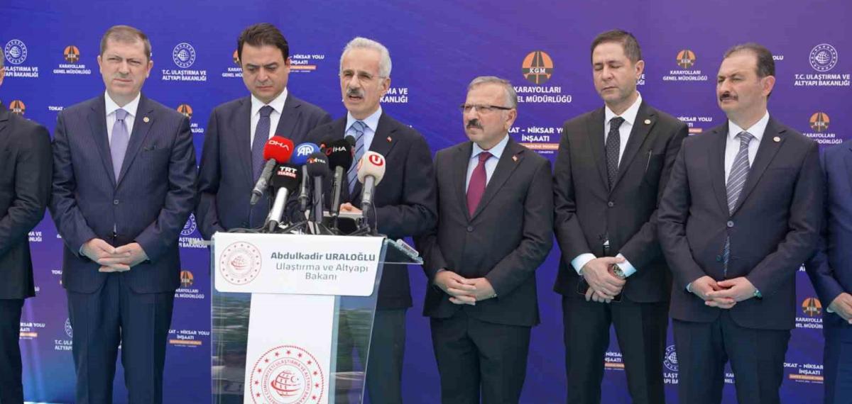 Bakan Uraloğlu: “Tokat-Niksar Yolundaki Tüm Çalışmalarımızı 2027 Yılında Tamamlamayı Hedefliyoruz”
