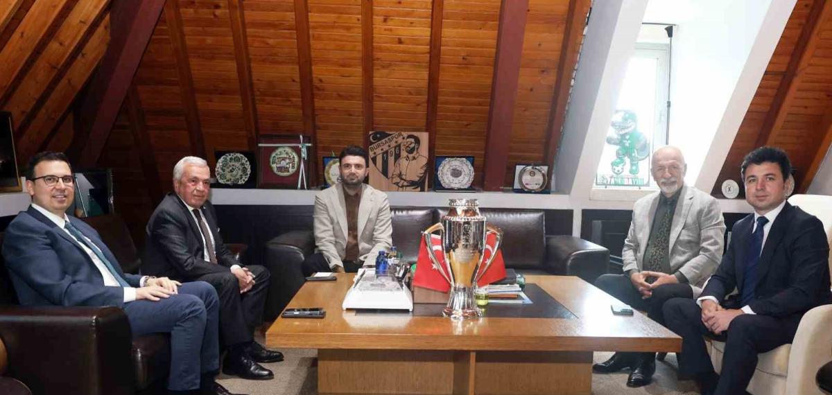 Başkan Şadi Özdemir’den Bursaspor’a Tebrik Ziyareti