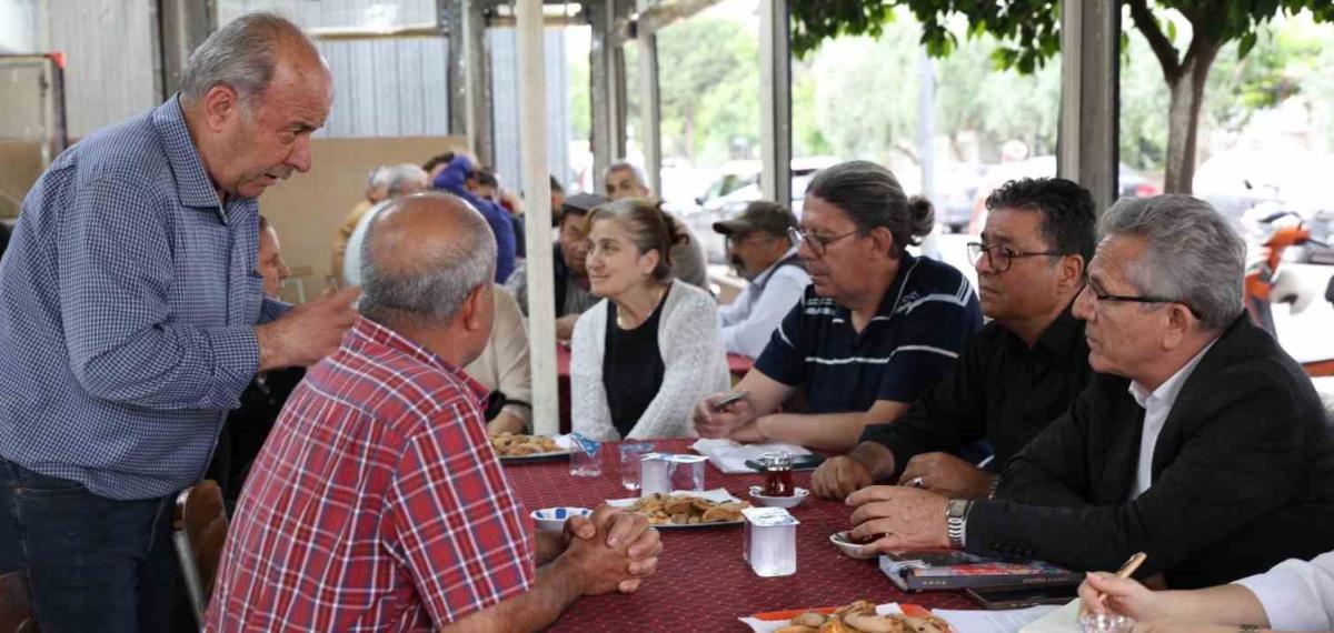 Başkan Tetik, Şirinevler’de Vatandaşları Dinledi
