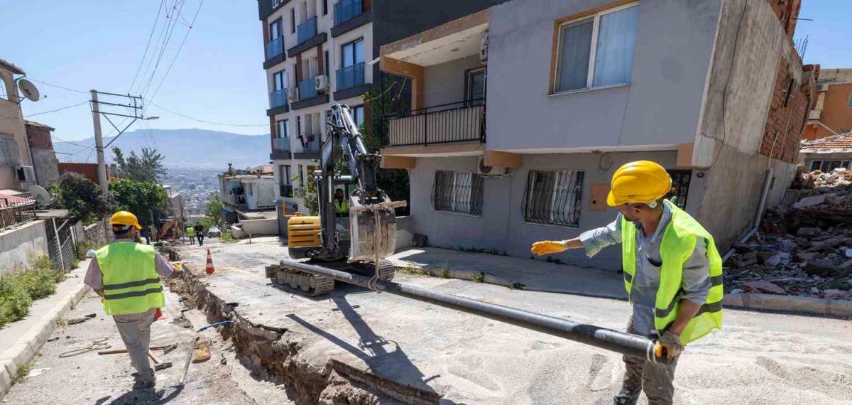 Bayraklı’da 35 Kilometrelik İçme Suyu Hattı Yenileniyor