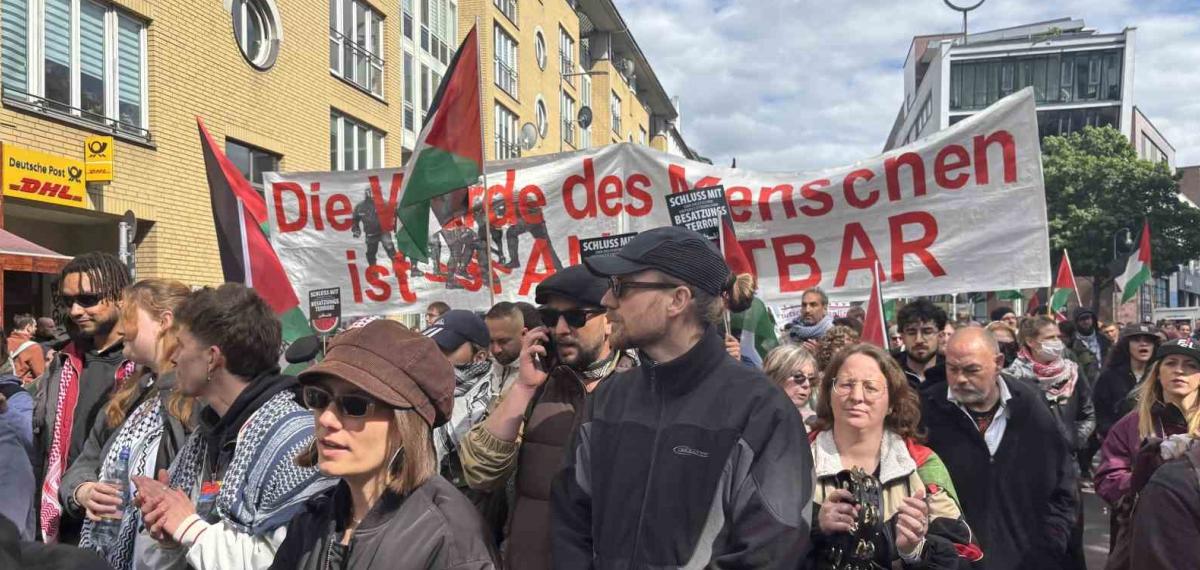 Berlin’de Nakba’nın 78. Yıldönümü Yürüyüşüne Polisten Sert Müdahale: 15 Gözaltı