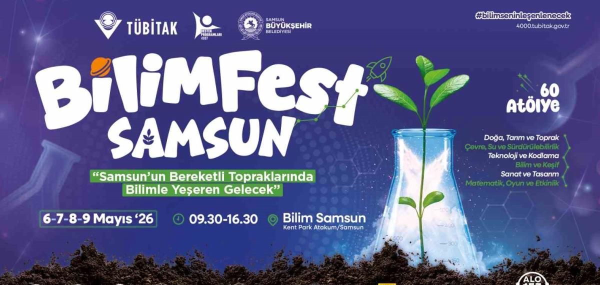 Bilimfest Ziyaretçilerine Kapılarını Açıyor