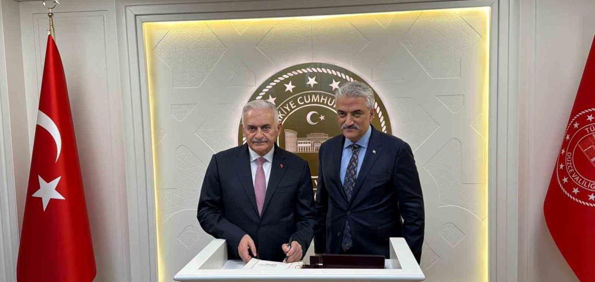 Binali Yıldırım: “Düzce Evimize İstanbul’un Avrupa Yakasından Daha Yakın”