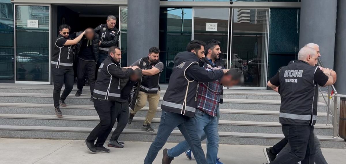 Bursa’da Çiftçileri Hedef Alan Tefeci Çetesi Adliyeye Sevk Edildi