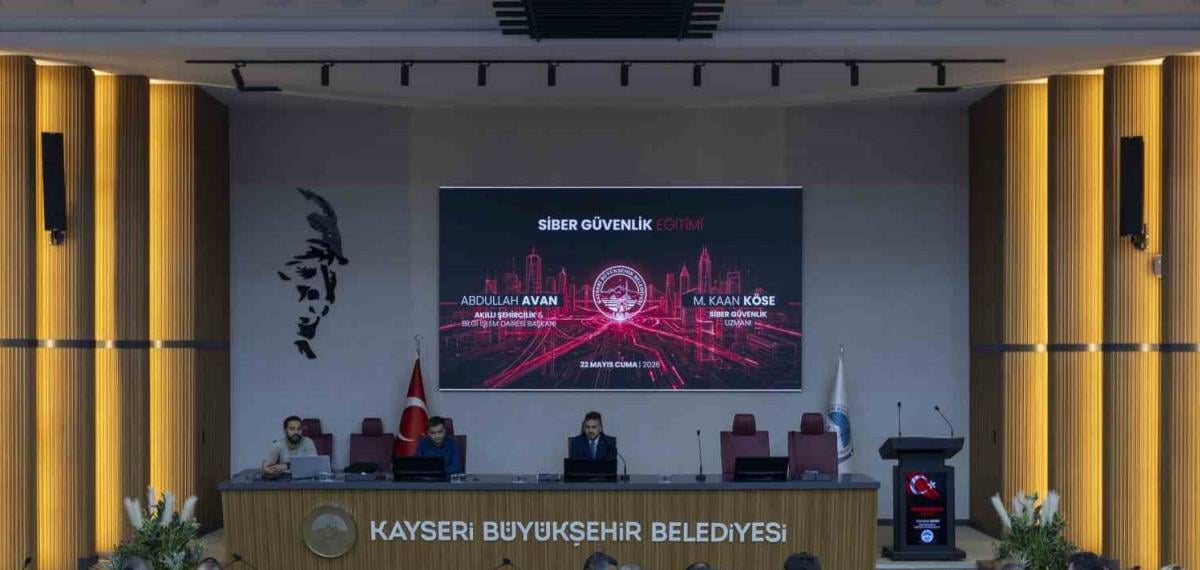 Büyükşehir Personeline ’Siber Güvenlik ve Farkındalık Eğitimi”