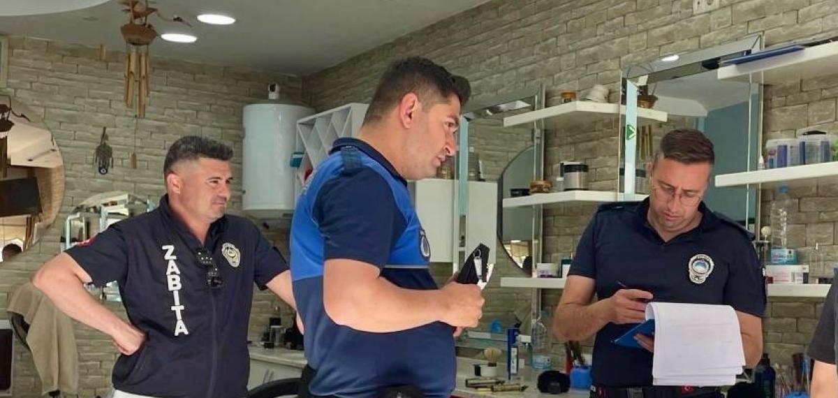 Çine Genelinde Kuaför ve Berber İşletmeleri Mercek Altında