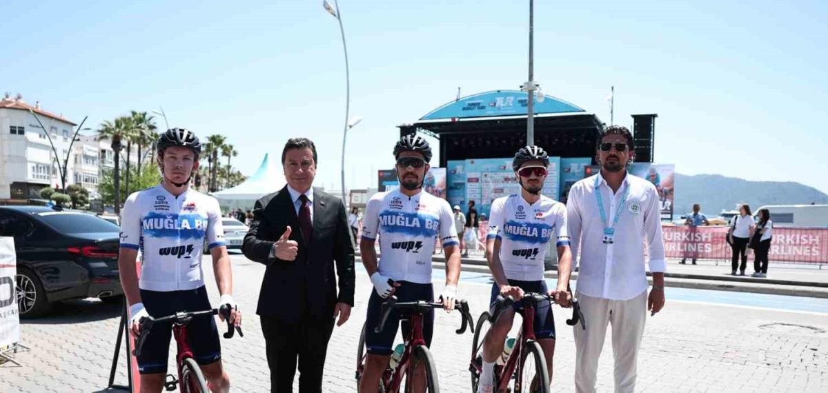 Cumhurbaşkanlığı Bisiklet Turunda Muğla Büyükşehir Damgası