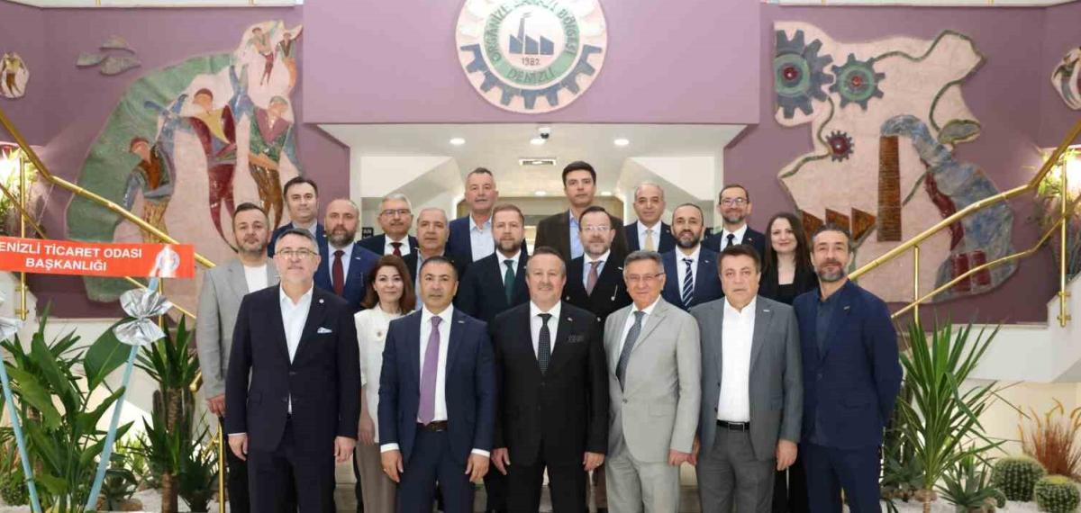 Denizli Ticaret Odası’ndan Denizli Osb Yönetimine Tebrik Ziyareti