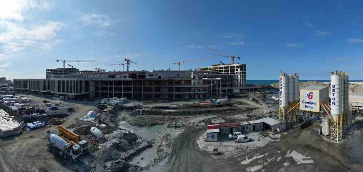 Dev Sağlık Tesisi Hız Kesmeden Devam Ediyor