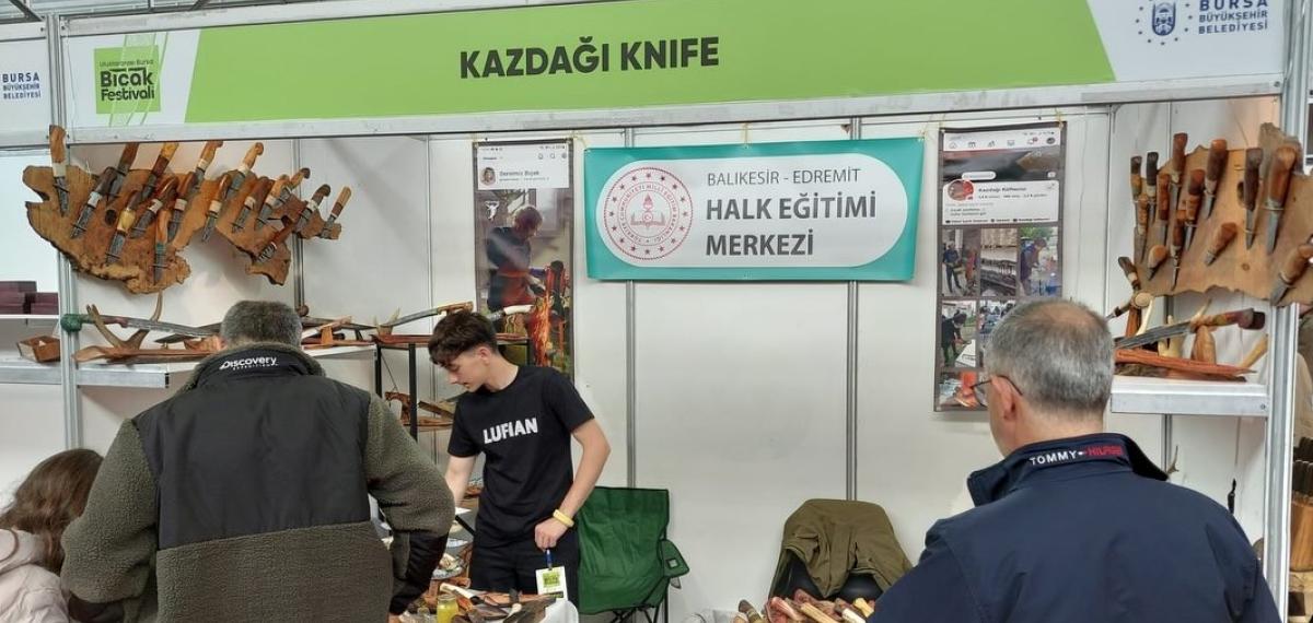 Edremit’in El Yapımı Bıçakları Dünya Vitrininde
