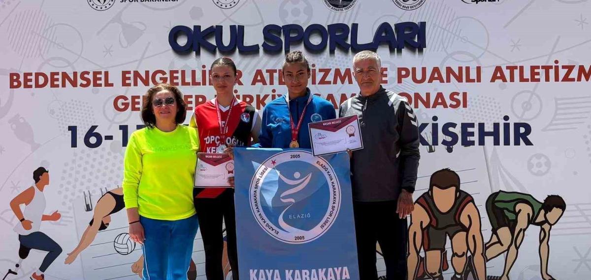 Elazığlı Atletlerden Türkiye Şampiyonasında Büyük Başarı