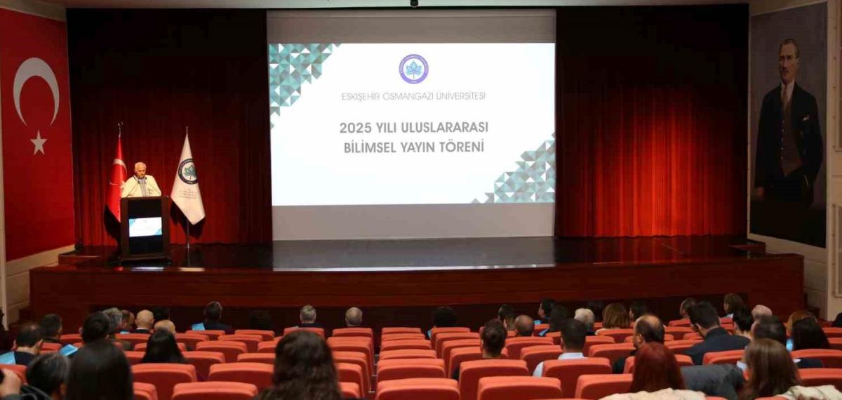 Esogü’den Uluslararası Bilimsel Yayın Çalışmaları Yapan Akademisyenlere Teşekkür