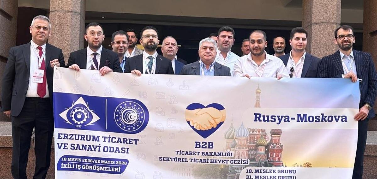 Etso’nun Küresel Ticaret Seferberliği Rusya’da İki Ayrı Grupla Devam Ediyor