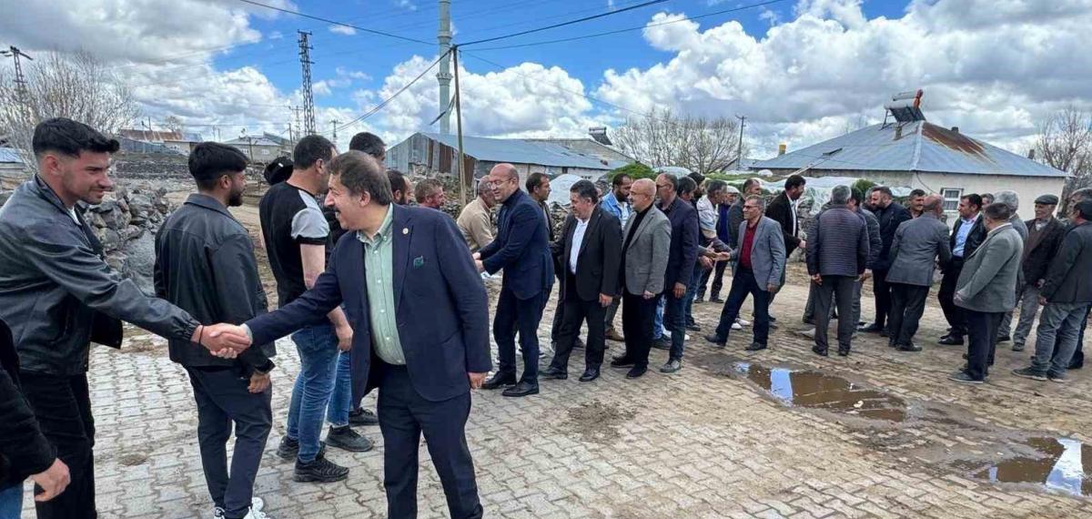 Fırat, Tekman ve Karayazı’da Halkla Buluştu
