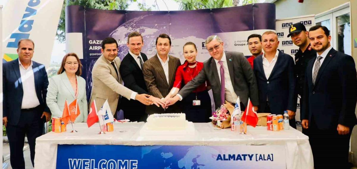 Gazipaşa-Alanya’dan Almatı ve Astana’ya Direkt Uçuşlar Başladı