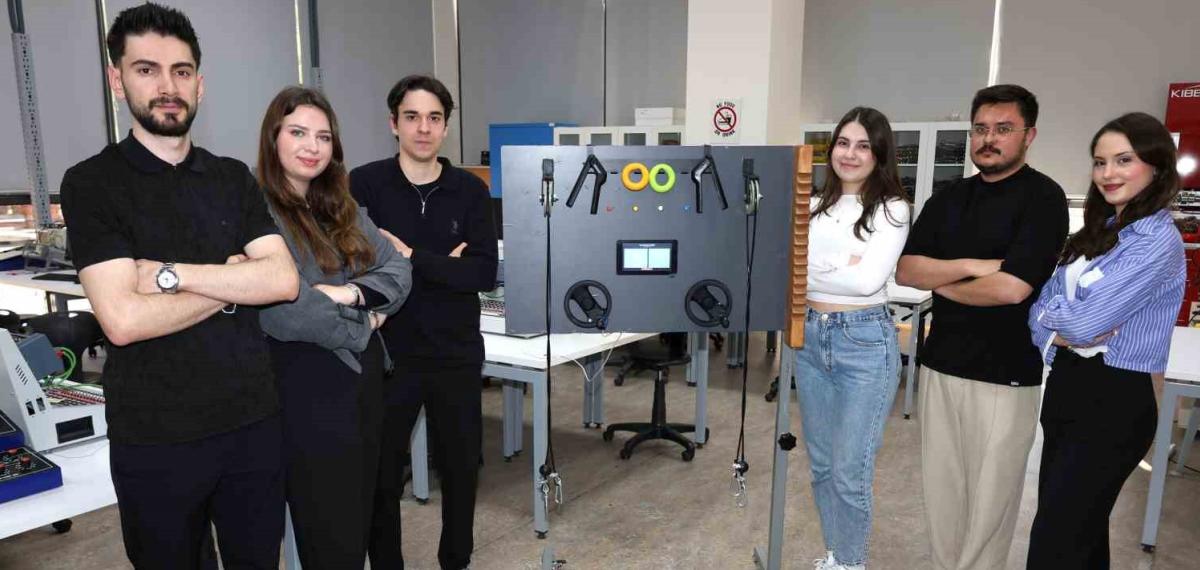 Gençlerden ‘Akıllı Egzersiz’ Makinesi