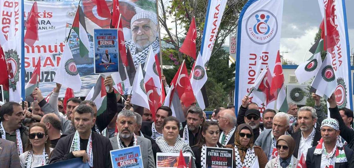 Hak-İş Genel Başkan Vekili Sert: “Sumud Aktivistlerinin İsrail Güçlerince Alıkonulmasını Protesto Ediyoruz”