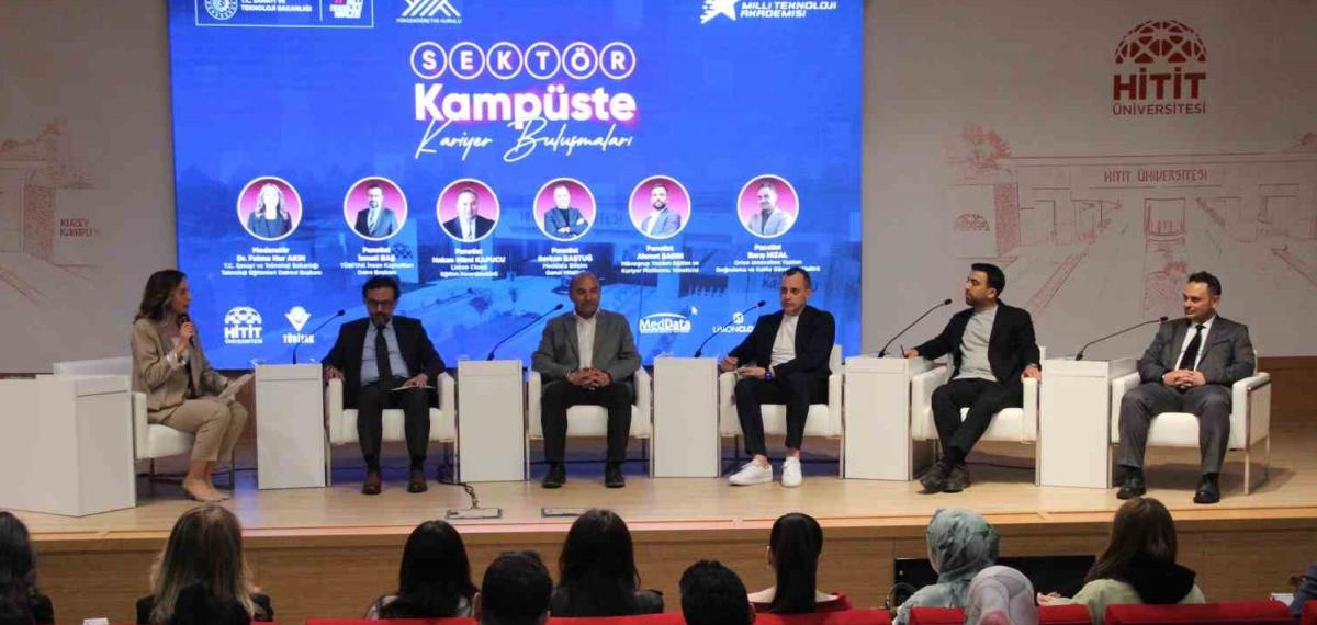 Hitit Üniversitesi’nde Sektörün Öncüleri Öğrencilerle Buluştu